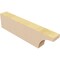 Ekena Millwork 2in. W x 4in. H x 16in. L Huntington Woodgrain TimberThane Rafter Tail, Primed Tan RFTUR02X04X16HUNRCPR - alternate 5
